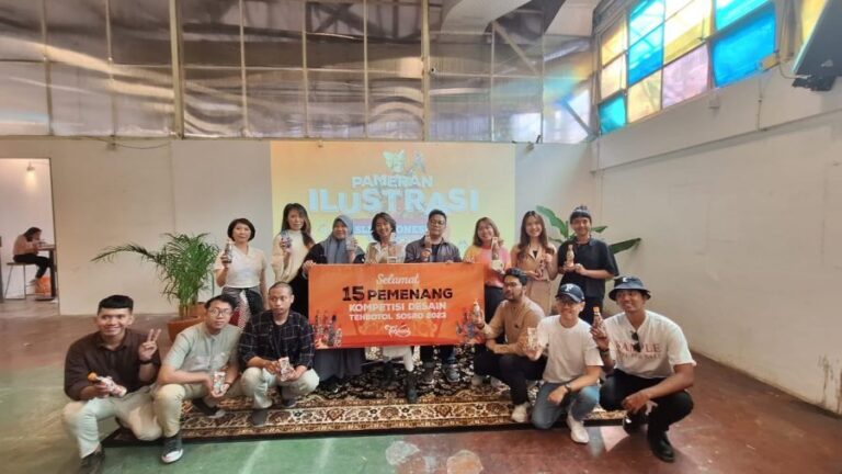 PERINGATI HUT RI KE-78 TAHUN: TEH BOTOL SOSRO GELAR PAMERAN ILUSTRATOR BUDAYA INDONESIA
