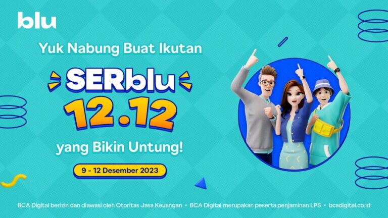 Beri Kejutan Spesial, blu by BCA Digital Hadirkan SERblu 12.12