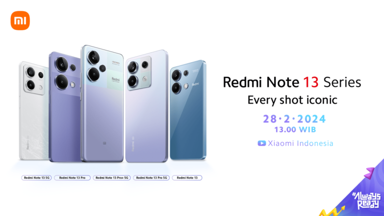 Segera Hadir 28 Februari 2024 Xiaomi Redmi Note 13 Series