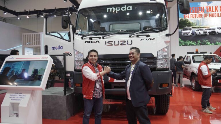 Isuzu Giga Jadi Andalan MODA sebagai The Real Partner Isuzu
