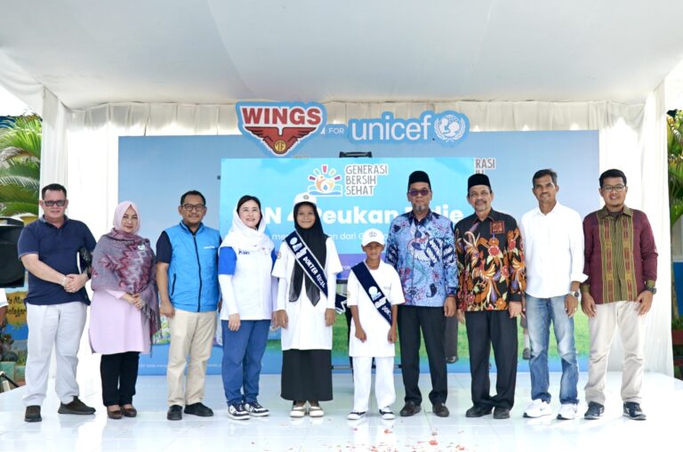 WINGS for UNICEF Bersama SoKlin Sapa Ribuan Anak dan Keluarga di Kabupaten Pidie