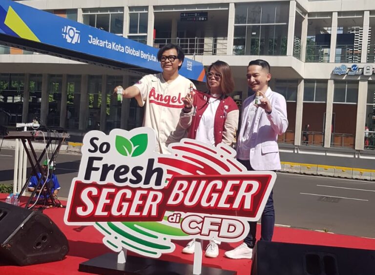 Ramaikan CFD, Arman Maulana Ajak Warga Kota Jakarta Healing Bareng