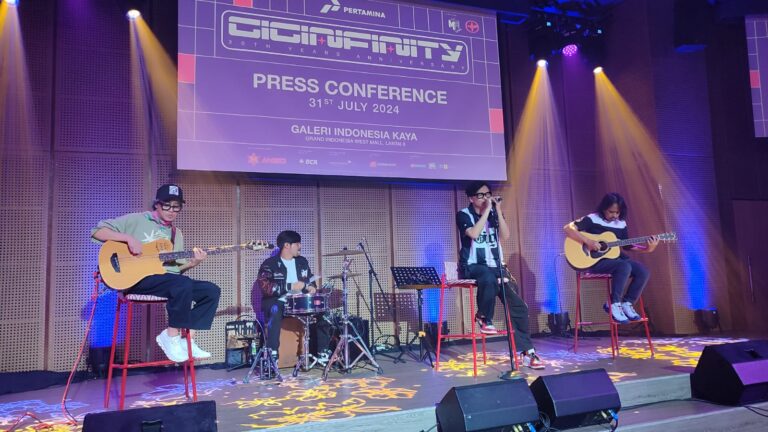 30 Tahun Berkarya, Gigi Gelar Konser ‘GIGINFINITY’
