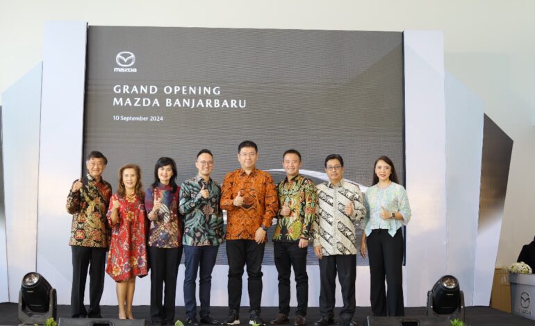 Mazda Resmikan Dealer Pertama Di Kalimantan Selatan di Kota Banjarbaru
