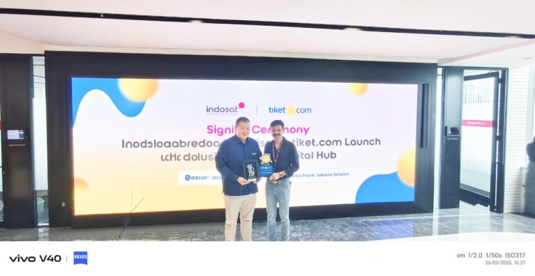 Jalin Kerjasama Strategis Dengan Tiket.com, Indosat Hadirkan Digital Hub