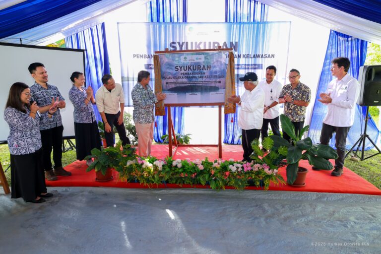 Bangun Kawasan Pasat Suaka Orangutan Sebagai Wujud Komitmen OIKN Sebagai Kawasan Ramah Lingkungan