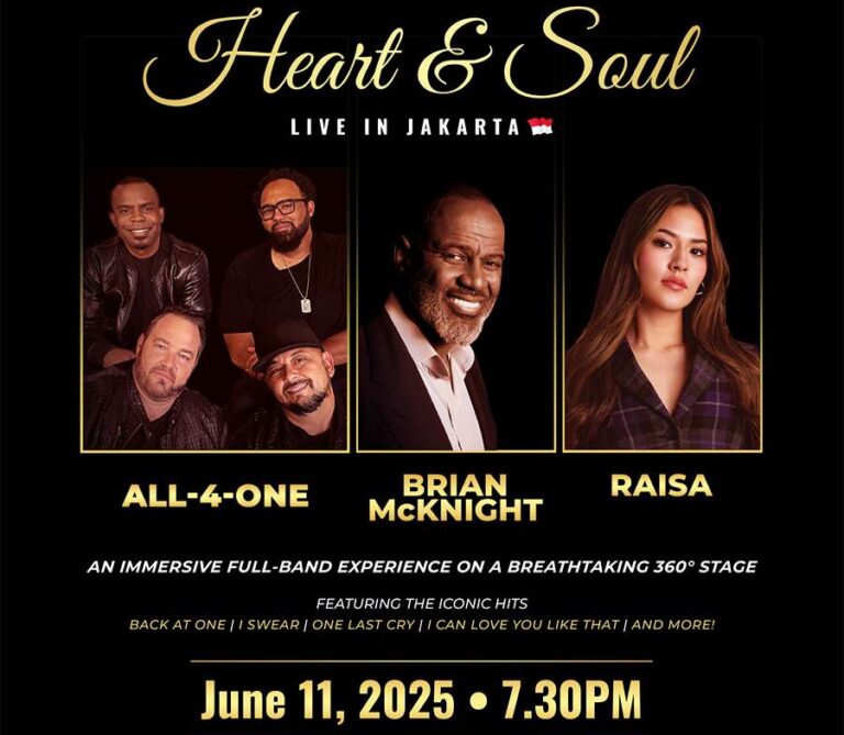 Heart & Soul Live in Jakarta 2025, Tennis Indoor Senayan 11 Juni 2025