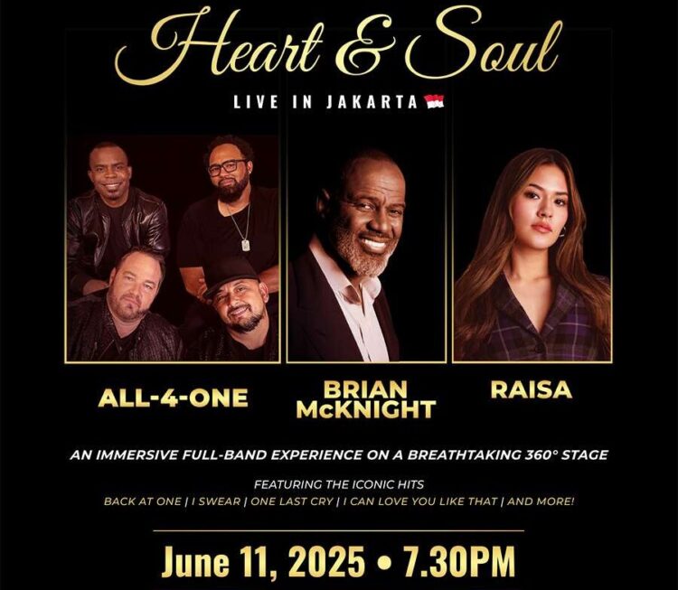 Heart & Soul Live in Jakarta 2025, Tennis Indoor Senayan 11 Juni 2025