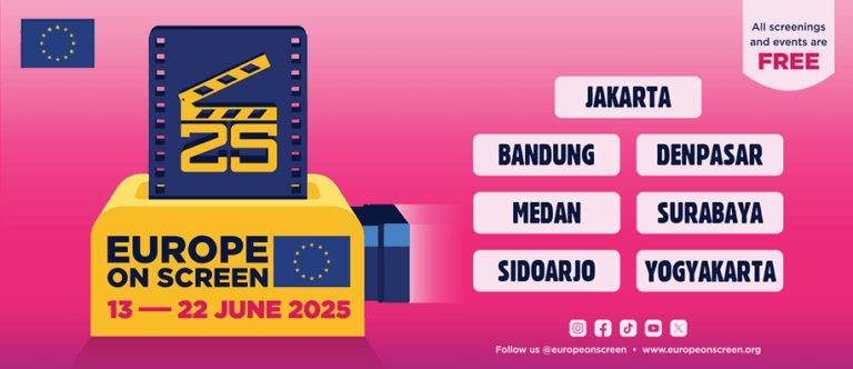 25 Tahun Europe On Screen Digelar di 7 Daerah Di Indonesia 13-22 Juni 2025