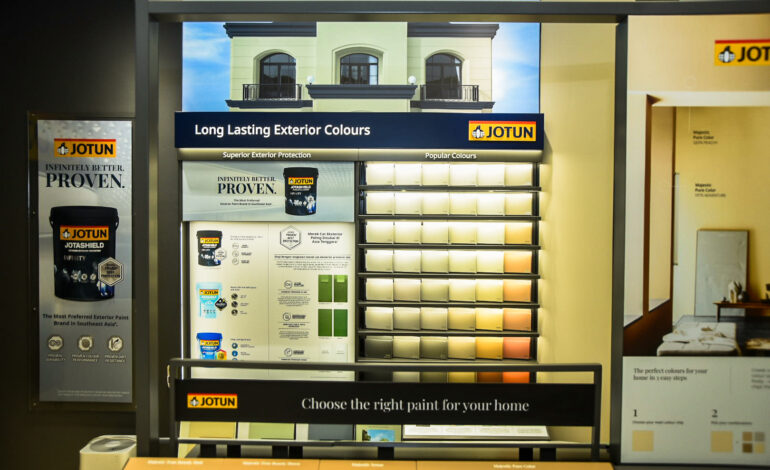 Jotun Flagship Store Bandung Tampil Lebih Stylish dan Personal