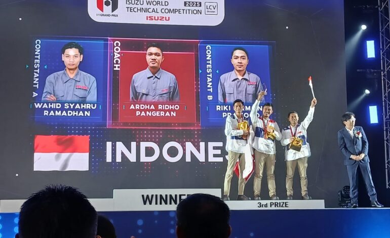 Mekanik Isuzu Indonesia Ukir Prestasi Internasional Di Ajang I-1GP LCV 2025