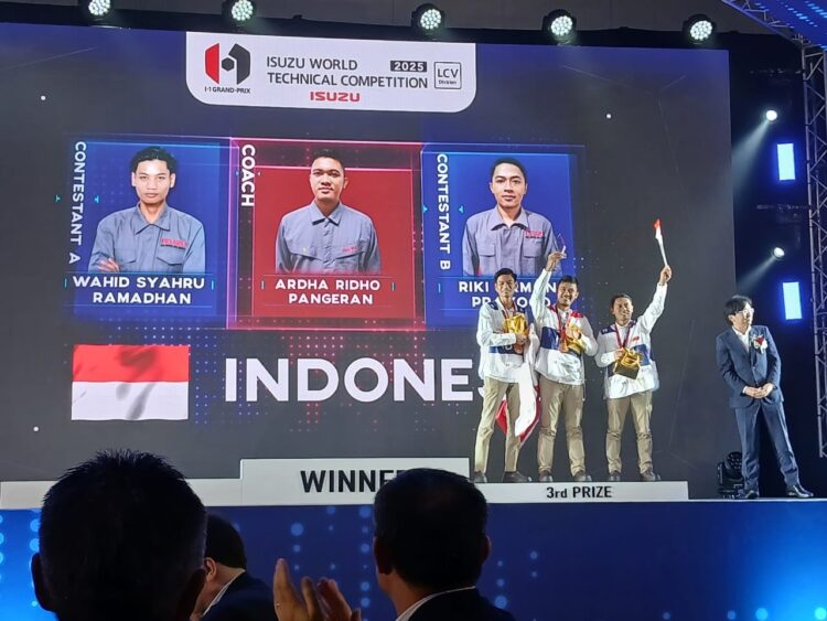 Mekanik Isuzu Indonesia Ukir Prestasi Internasional Di Ajang I-1GP LCV 2025