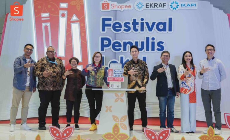 Sambut Hari Buku, Shopee Hadirkan ‘Festival Penulis Lokal’