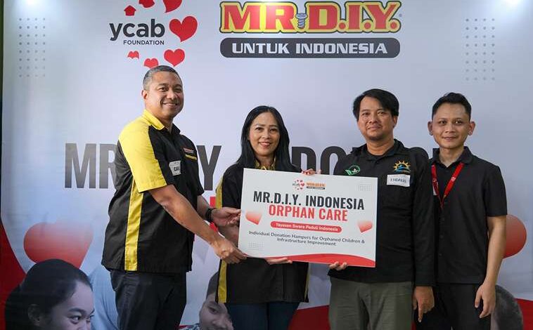 Bersama YCAB Foundation, MR.D.I.Y Fasilitasi Inisiatif Ramah Lingkungan & Perbaikan Infrastruktur di 5 Panti Asuhan Jabodetabek