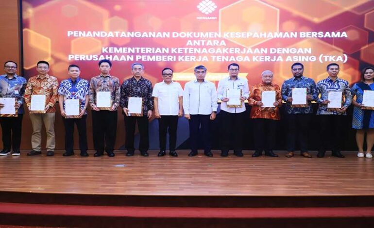 Kementerian Tenaga Kerja Dan Uniqlo Indonesia Sepakat Untuk Meningkatkan Pemberdayaan Tenaga Kerja Mandiri