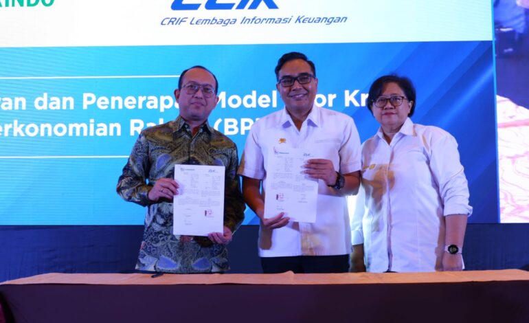PT CRIF Lembaga Informasi Keuangan (CLIK) dan Perbarindo Tanda Tangani MoU Pemanfaatan Data Kredit di Sektor BPR