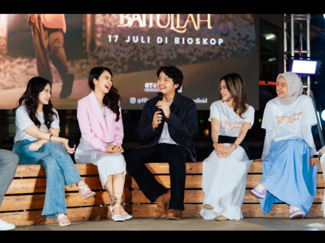 Film Assalamualaikum Baitullah Perkenalkan Official Poster dan Trailer di Anjungan Sarinah