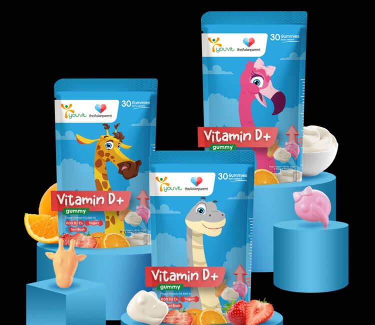 Penuhi Kebutuhan Vitamin D Pada Anak, Youvit meluncurkan Youvit x theAsianparent Vitamin D+ Kids Gummy