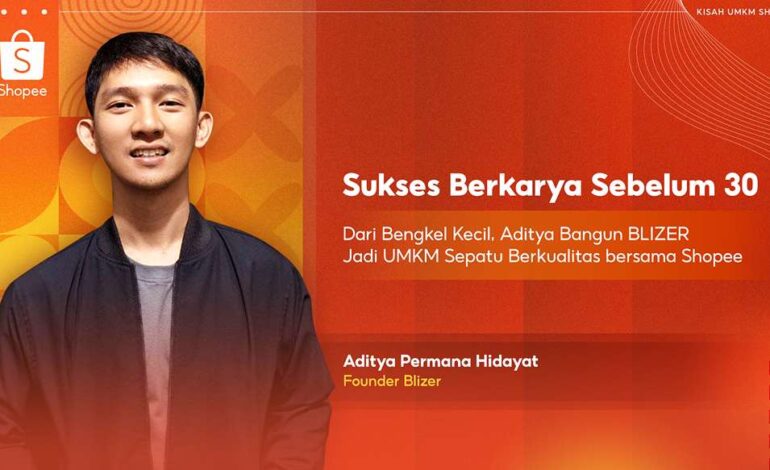 Dari Bengkel Kecil, Aditya Bangun BLIZER Jadi UMKM Sepatu Berkualitas