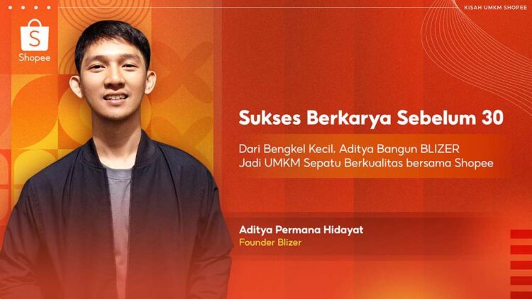 Dari Bengkel Kecil, Aditya Bangun BLIZER Jadi UMKM Sepatu Berkualitas