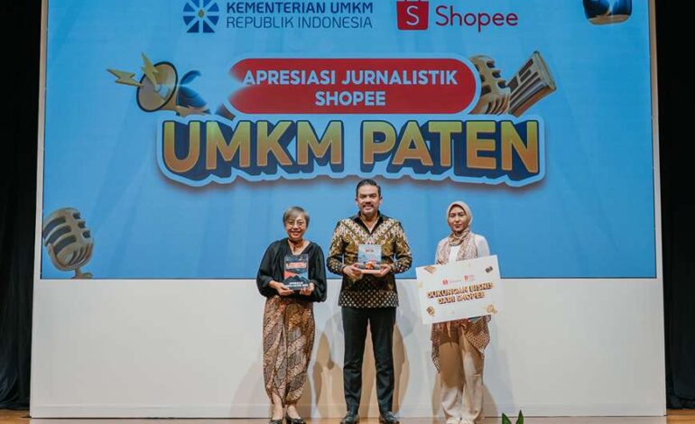 Kementerian UMKM RI dan Shopee Umumkan Pemenang Apresiasi Jurnalistik ‘UMKM Paten’