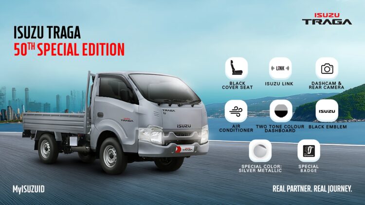Isuzu TRAGA 50th Special Edition Siap Meluncur Di GIIAS 2025