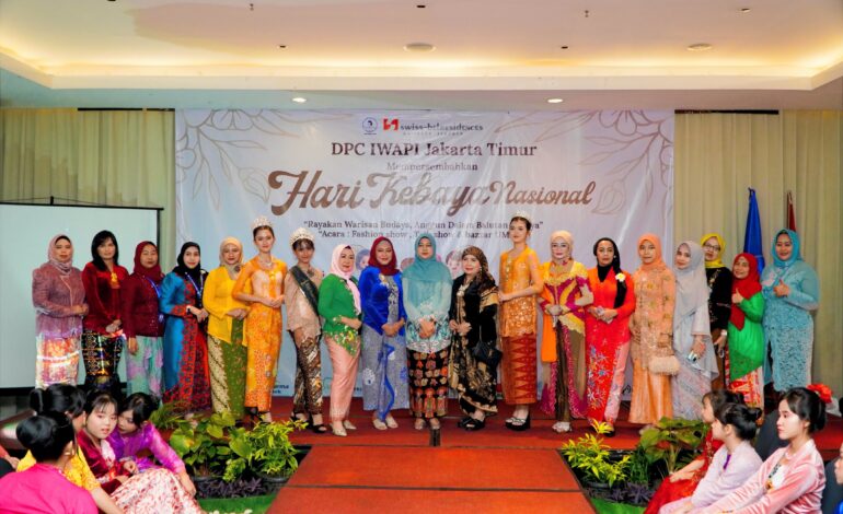 Bersama IWAPI DPC Jakarta Timur, Swiss-Belresidences Kalibata Rayakan Hari Kebaya Nasional
