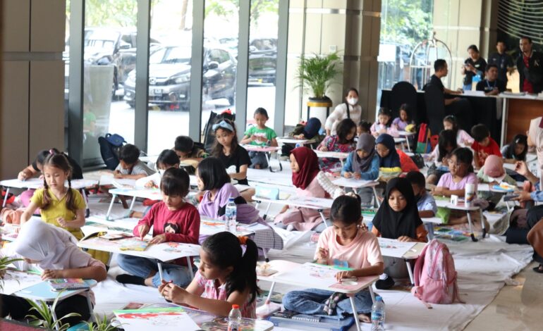 ‘Gebyar Kreasi’ Vasaka Hotel Jakarta Bersama Jendela Puspita Gelar Lomba Mewarna