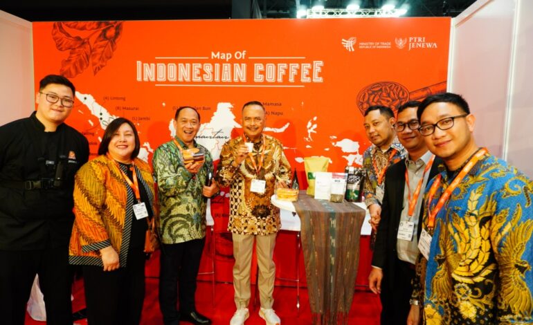 Kopi Nusantara Bawa Cerita Sukses Dari Ajang World of Coffee (WoC) Jenewa