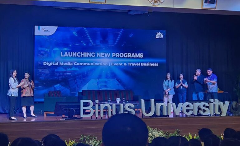 Luncurkan Program Digital Media Communication, Binus Jawab Tantangan Industri Kreatif Era Digital