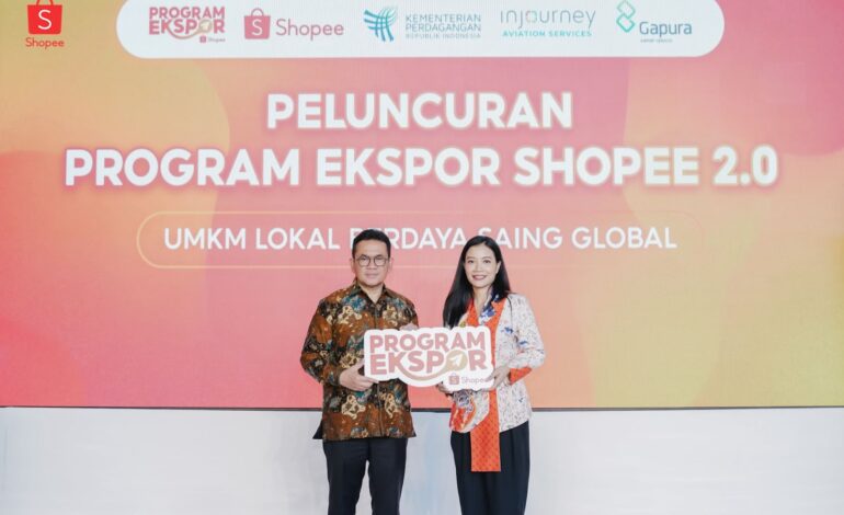 Diresmikan Menteri Perdagangan, Shopee Luncurkan Program Ekspor Shopee Flexi