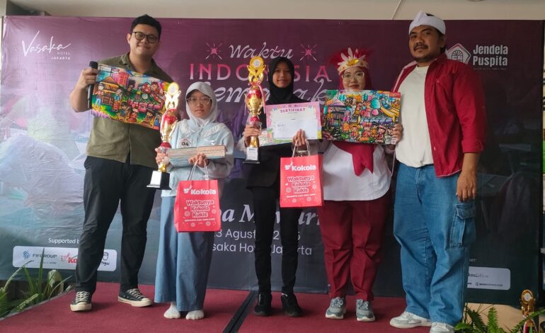 Vasaka Hotel Jakarta Gelar Lomba Mewarnai Dengan Tema ‘Waktu Indonesia Semarak’.