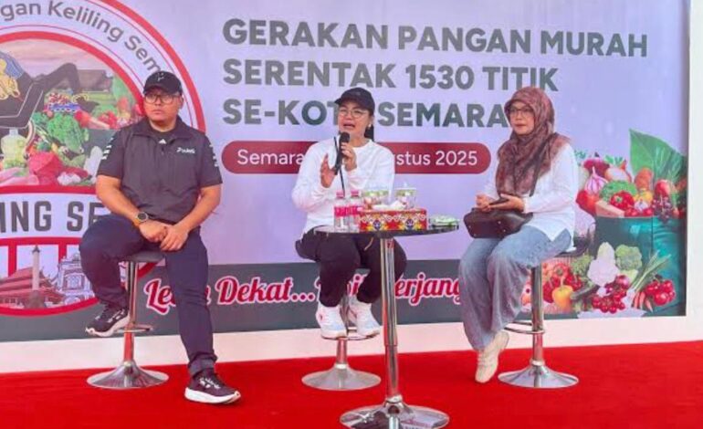 Jaga Stabilitas Harga Pemkot Semarang Menggelar Gerakan Pangan Murah Di 1.530 RW