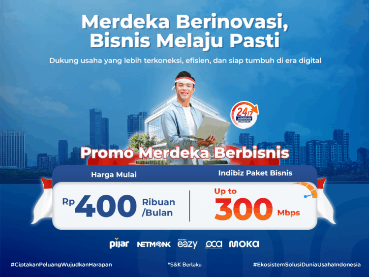 Turut Sambut HUT RI Ke-80, Telkom Indonesia Komit Hadirkan Internet Berkecepatan Tinggi