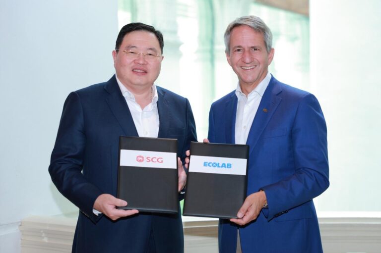 Tandatangani MoU, Ecolab dan SCG Sepakat Tingkatkan Daya Saing Bisnis & Dorong Pencapaian ESG Menuju Net Zero