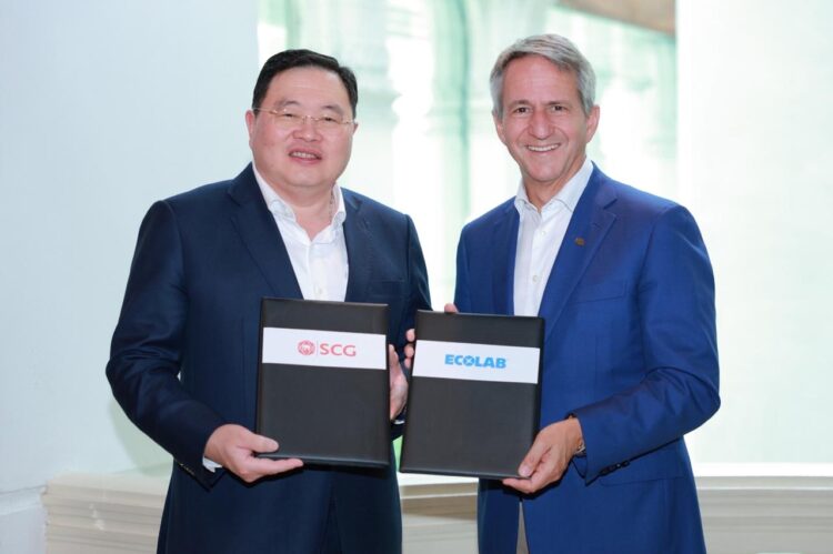 Tandatangani MoU, Ecolab dan SCG Sepakat Tingkatkan Daya Saing Bisnis & Dorong Pencapaian ESG Menuju Net Zero