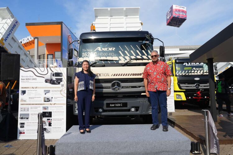 DCVI Perkuat Lini Truk Mercedes-Benz Melalui Peluncuran Axor 1626 C di Construction & Mining Indonesia