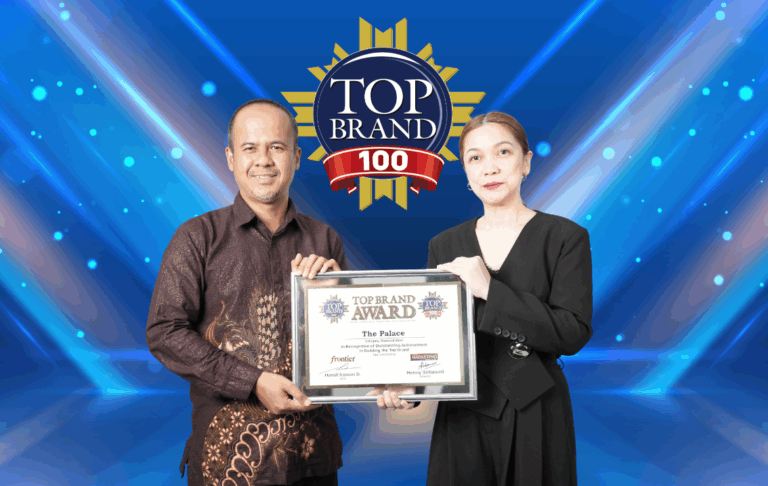 The Palace Jeweler Raih Penghargaan Top Brand Award di Tahun 2025