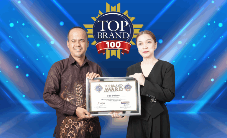 The Palace Jeweler Raih Penghargaan Top Brand Award di Tahun 2025