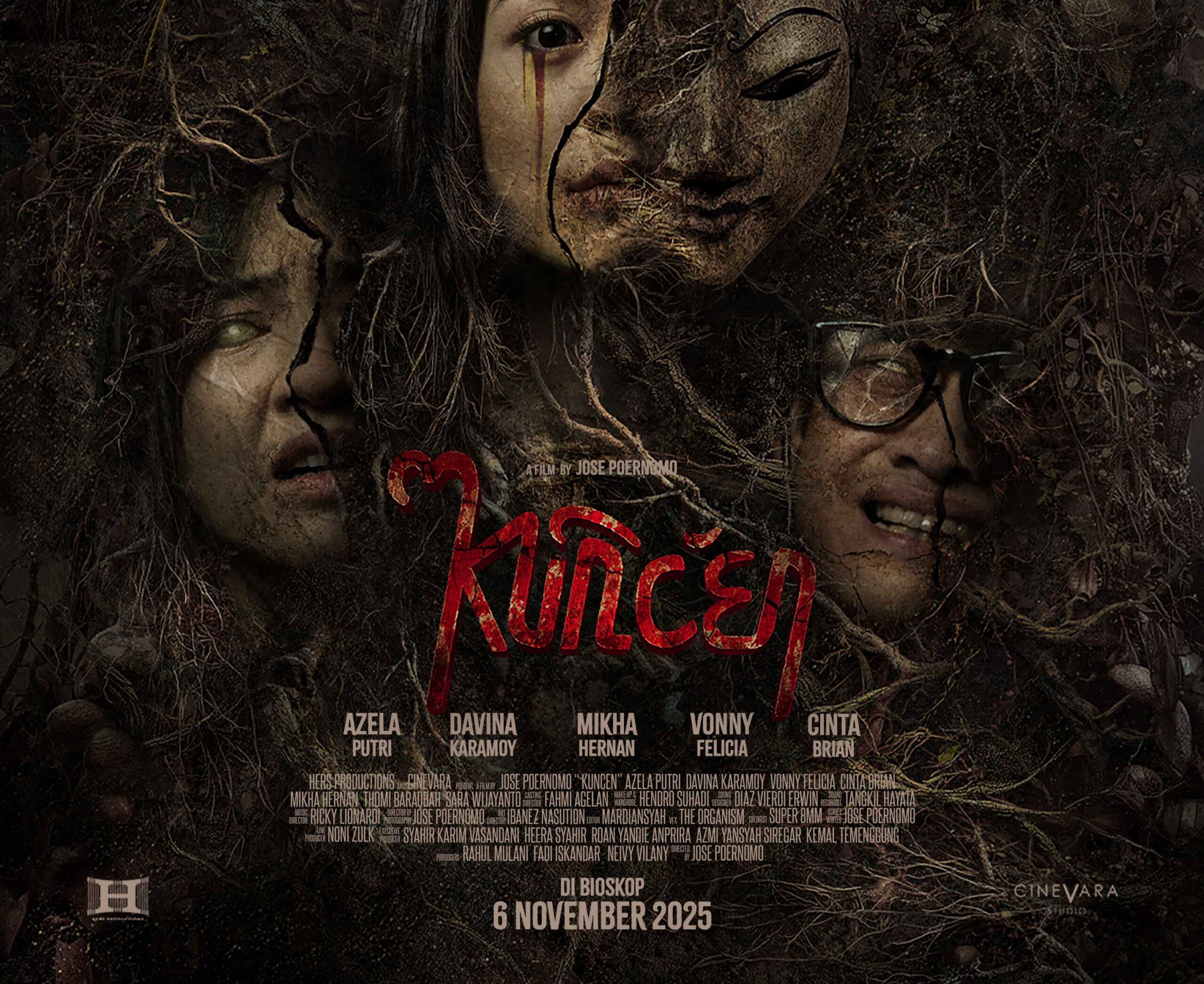Rilis Official Trailer & Poster, Film Kuncen Tayang Mulai 6 November 2025