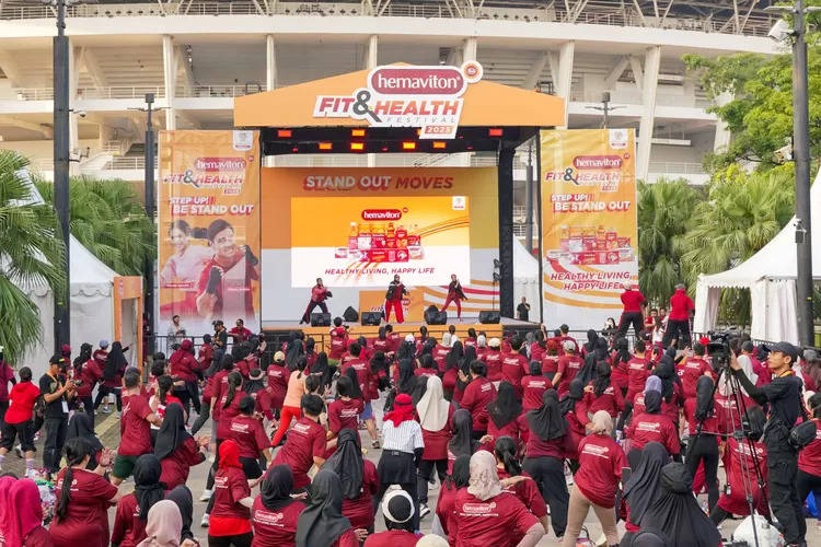 Hemaviton Fit & Health Festival 2025 Ajak Masyarakat Hidup Sehat