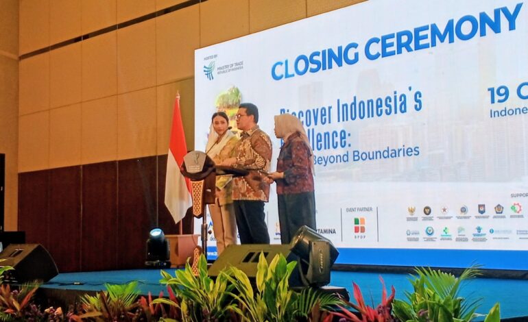 Menteri Perdagangan Budi Santoso Menutup Pameran Trade Expo Indonesia 2025 di ICE BSD dengan Target Capaian Membanggakan