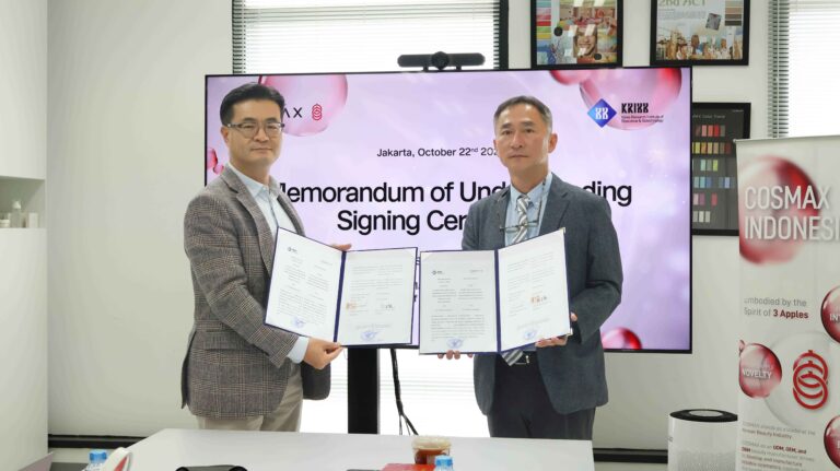 Bersama KRIBB, Cosmax Indonesia Bawa Potensi Tanaman Indonesia Ke Panggung Kecantikan Dunia