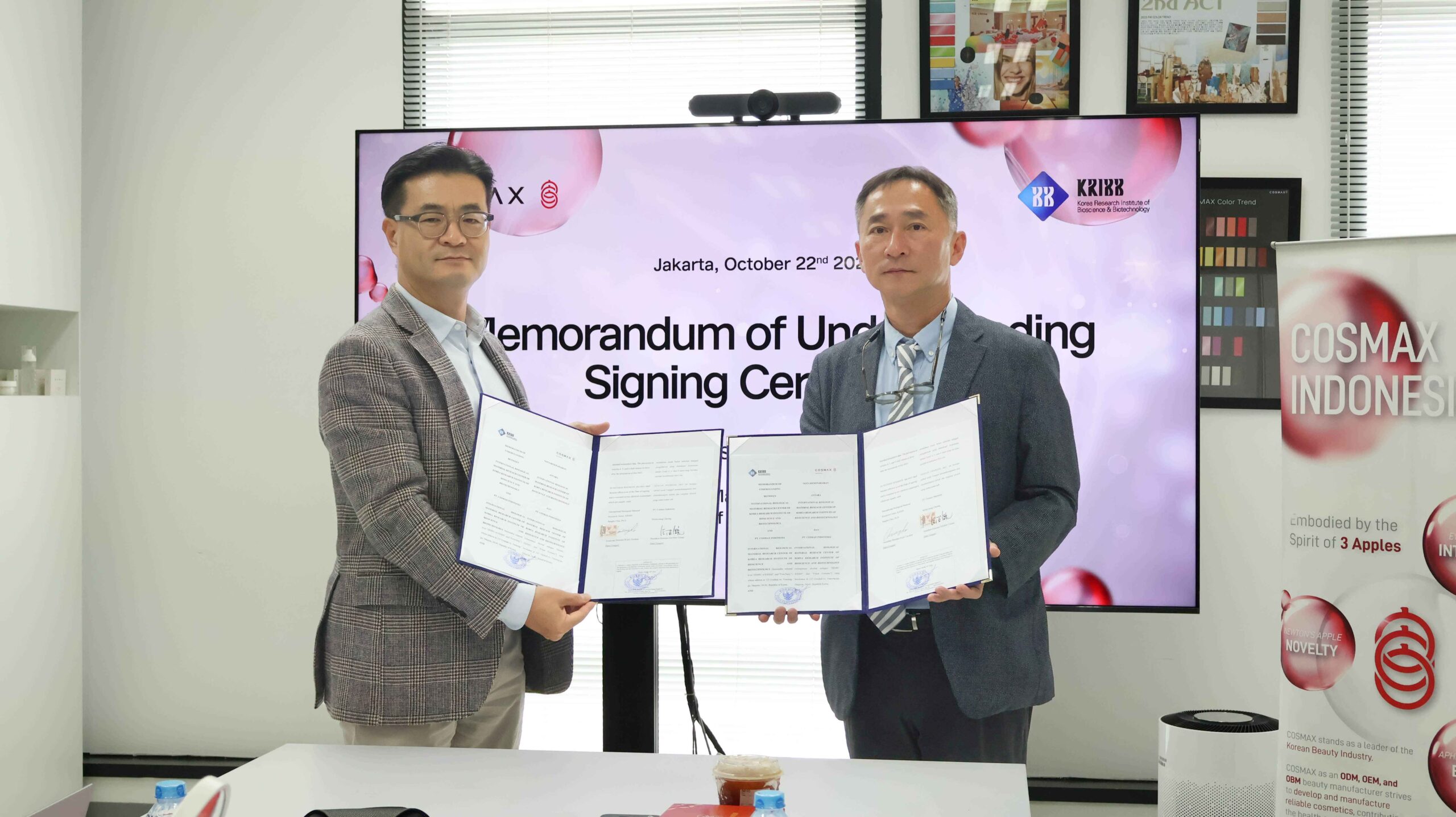 Bersama KRIBB, Cosmax Indonesia Bawa Potensi Tanaman Indonesia Ke Panggung Kecantikan Dunia