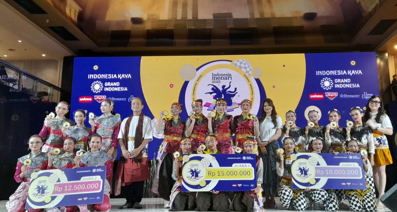 Digelar Dengan Meriah di 11 Mall di Kota Yang Berbeda, Indonesia Menari 2025 Umumkan Pemenang Dari Jakarta