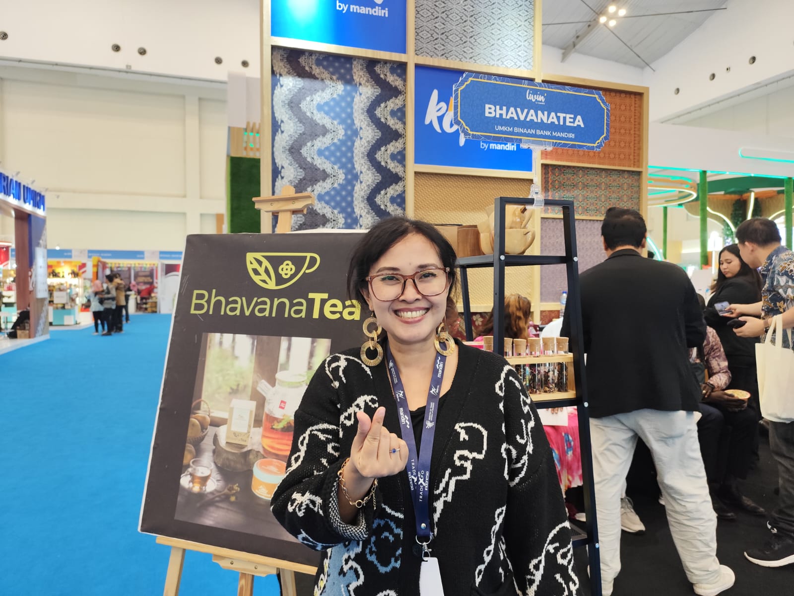 Teh Lokal Premium Bhavana Tea dan Misinya di Ajang Pameran Ekspor Terbesar se-Indonesia