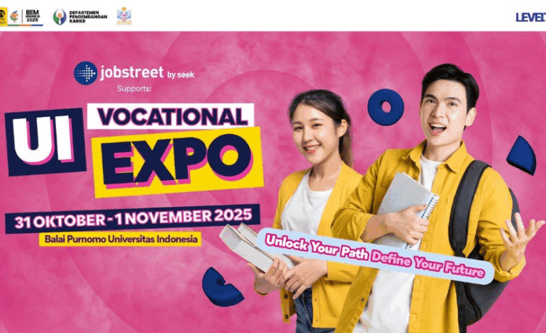 Jobstreet by SEEK Dukung UI Vocational Expo 2025 untuk Perluas Peluang Karir Profesional Indonesia!