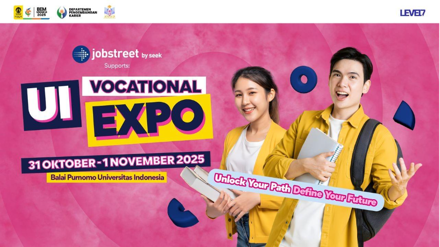 Jobstreet by SEEK Dukung UI Vocational Expo 2025 untuk Perluas Peluang Karir Profesional Indonesia!