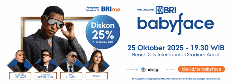 BRI Hadirkan Pengalaman Musik Kelas Dunia Melalui Konser Babyface