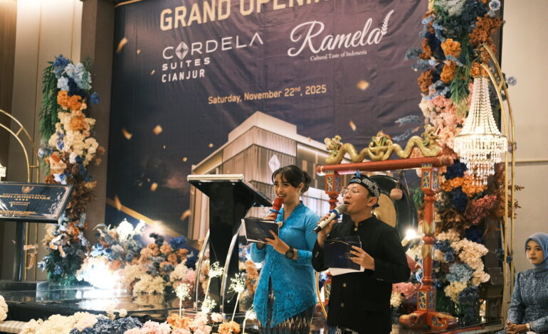 Cordela Suites dan Ramela Resto Cianjur, Hadirkan Perpaduan Hotel Bintang 4 Pertama dan Kuliner Premium Nusantara